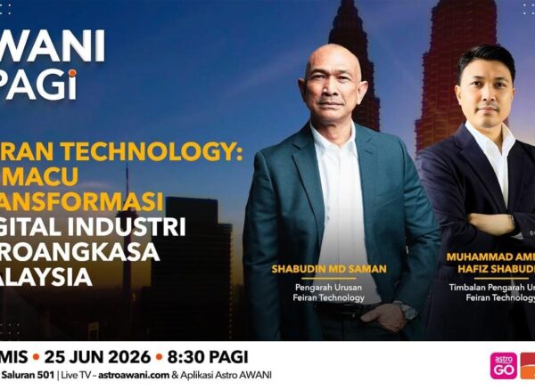 Temu bual AWANI Pagi mengenai transformasi digital industri aeroangkasa dan pertahanan Malaysia