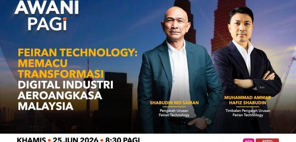 Temu bual AWANI Pagi mengenai transformasi digital industri aeroangkasa dan pertahanan Malaysia