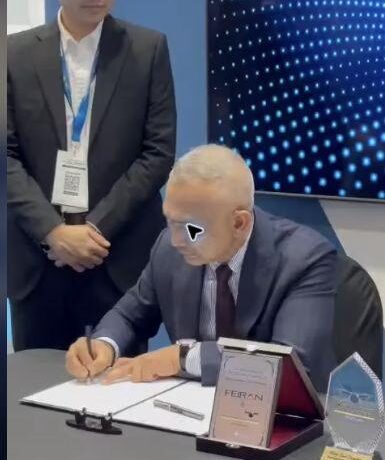 Feiran Technology and Vertiport Malaysia MoU signing at MyAERO Summit 2026